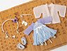 Piccodo Action Doll Chinese Style Doll Clothes Set A (Fashion Doll)