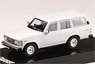 Toyota Land Cruiser 60 GX 1988 White (Diecast Car)