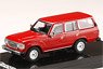 Toyota Land Cruiser 60 GX 1988 Red (Diecast Car)