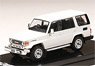 Toyota Land Cruiser 70 ZX 4door 1994 White (Diecast Car)
