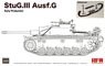 III号突撃砲 G型 初期型 w/可動式履帯 (プラモデル)