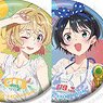 TV Animation [Rent-A-Girlfriend] [Especially Illustrated] Beach Date Ver. Trading Can Badge (Set of 8) (Anime Toy)