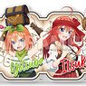 [The Quintessential Quintuplets Season 2] Treasure Hunt Trading Stand Badge (Set of 5) (Anime Toy)