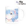 Re:Zero -Starting Life in Another World- Rem Ani-Art Aqua Label Mug Cup (Anime Toy)