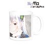 Re:Zero -Starting Life in Another World- Echidna Ani-Art Aqua Label Mug Cup (Anime Toy)