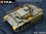 Photo-Etched Parts for Pz.Kpfw.III Ausf.M (for TAKOM 8002) (Plastic model)
