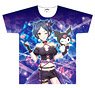 アイドルマスター シンデレラガールズ フルグラフィックTシャツ サンリオキャラクターズ 速水奏 Lサイズ (キャラクターグッズ)