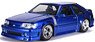 1989 Ford Mustang GT Candy Blue (Diecast Car)