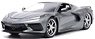 2020 Corvette Stingray Silver (Diecast Car)