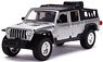 F9 TEJ`s 2020 Jeep Gladiator Silver (Tej) (Diecast Car)
