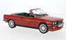 BMW Alpina C2 2.7 Convertible Red / Decoration (Bass BMW E30 1986) (Diecast Car)