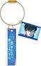 Blue Lock Memorial Acrylic Plate Key Ring Rin Itoshi (Anime Toy)