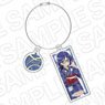 Alice Gear Aegis Mermaid GrandPrix Wire Key Ring Fumika Momoshina Yukata Ver. (Anime Toy)