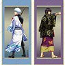 Gin Tama Especially Illustrated Back View of Fight Ver. Trading Colored Paper w/Stand (Set of 12) (Anime Toy)