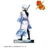 Gin Tama Especially Illustrated Gintoki Sakata Back View of Fight Ver. Big Acrylic Stand (Anime Toy)