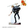 Gin Tama Especially Illustrated Sogo Okita Back View of Fight Ver. Big Acrylic Stand (Anime Toy)