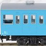 Series 103 `Sky Blue` Three Middle Car Set (Add-on 3-Car Set) (Model Train)