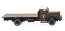 (HO) Platform Flatbed Truck (Hanomag) `Spedition Hamacher` (Model Train)