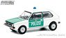 Hot Pursuit #36 1974 Volkswagen Golf Mk1 Germany Polizei (Diecast Car)