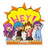 Yu-Gi-Oh! Sevens Yuga & Luke & Gakuto & Romin Hey! Acrylic Stand (Anime Toy)