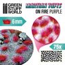 Martian Fluor Tufts - On Fire Purple (Material)