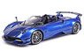 Pagani Huayra Roadster BC Special Metallic Blu (with Case) (Diecast Car)