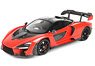 McLaren Senna 2018 Azura Red (with Case) (Diecast Car)