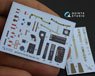 He162 3D-Printed & Coloured Interior on Decal Paper (for Revell) (Plastic model)