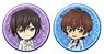 Code Geass Lelouch of the Rebellion Can Badge Set Birthday 2021 Lelouch & Suzaku (Anime Toy)