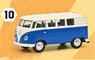 ペーパーボックス VW T1 バス ベージュ/ブルー (ミニカー)