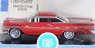 (HO) Pontiac Bonneville Mandalay Red Coupe 1959 (Model Train)