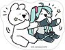 Hatsune Miku Series Sticker H Over Action Rabbit Collaboration (Anime Toy)