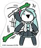 Hatsune Miku Series Sticker N Over Action Rabbit Collaboration (Anime Toy)