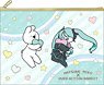 Hatsune Miku Series Flat Pouch Over Action Rabbit Collaboration (Anime Toy)