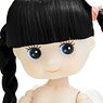 Full Mobile Kewpie Hair Collection French braid (Black) (Fashion Doll)
