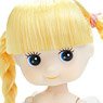 Full Mobile Kewpie Hair Collection French braid (Gold) (Fashion Doll)