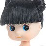 Full Mobile Kewpie Hair Collection Double bun (Black) (Fashion Doll)