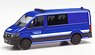 (HO) Volkswagen Crafter Flat Roof Bus `THW` (Model Train)