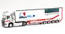 (HO) Scania CS HD ボリュームセミトレーラートラック `BLS Budde Logistik Spedition` (鉄道模型)