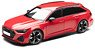 2021 Audi RS6 C8 Avant Red (ミニカー)