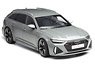 2021 Audi RS6 C8 Avant Gray (ミニカー)