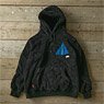 Laid-Back Camp Wilderness Experience Collabo Tent Pocket Boa Parka XL Black (Anime Toy)