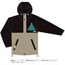 Laid-Back Camp Wilderness Experience Packable Mountain Parka L Black (Anime Toy)