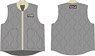 Laid-Back Camp Mt.Fuji Quilting Vest M (Anime Toy)