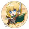 Attack on Titan Can Badge Armin Pyon Chara (Anime Toy)