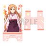 Sword Art Online Acrylic Smartphone Stand (Asuna Red) (Anime Toy)