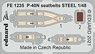 P-40N Seatbelts Steel (for Academy) (Plastic model)
