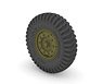 Leyland `Retriever` Road Wheels (Dunlop) (Plastic model)