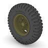 Leyland `Retriever` Road Wheels (AVON) (Plastic model)