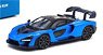 McLaren Senna Cerulean Blue Tarmac Works Shmee 150 Collection (RHD) (Diecast Car)